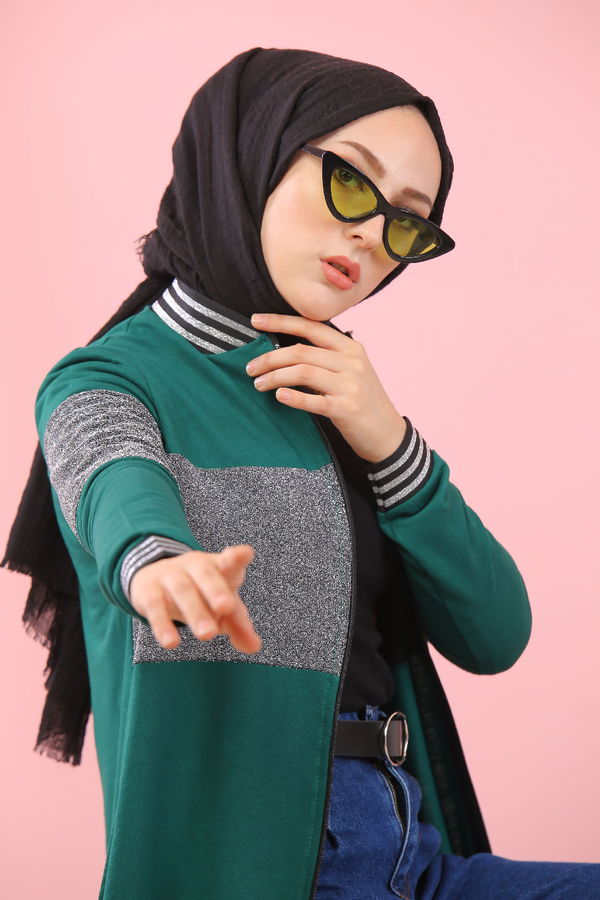 Spor Kap Siyah  Yeşil - 7977 YEŞİL