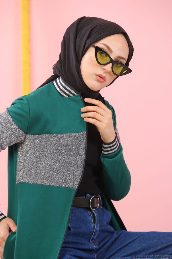 Spor Kap Siyah  Yeşil - 7977 YEŞİL