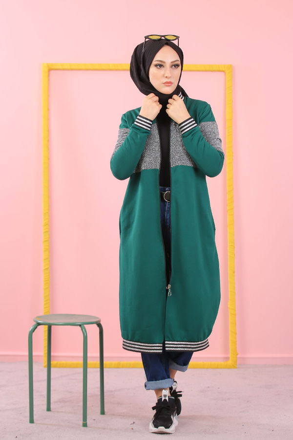 Spor Kap Siyah  Yeşil - 7977 YEŞİL