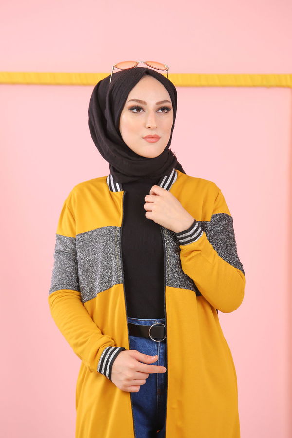 Spor Kap Siyah  Sarı - 7977 Sarı