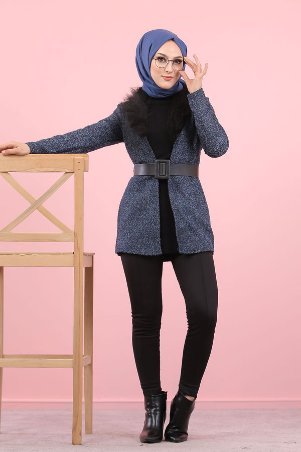 8317 BUKLET CEKET Mavi - 8317 MAVİ