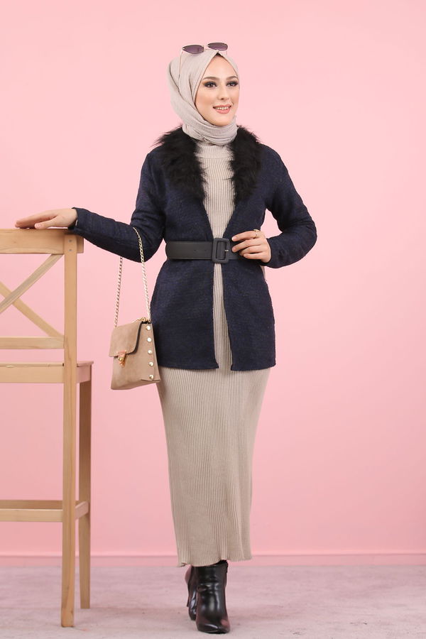 8317 BUKLET CEKET Lacivert - 8317 LACİVERT