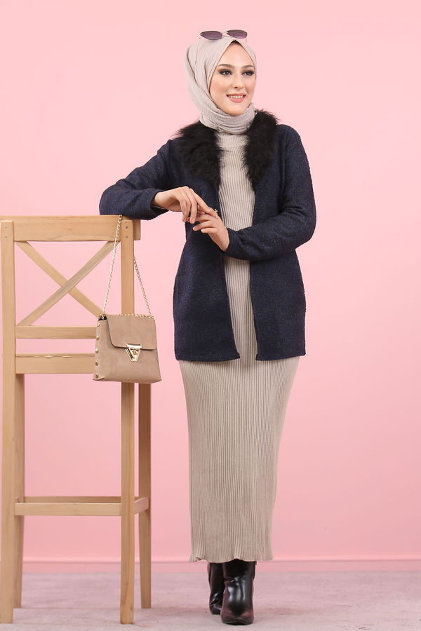 8317 BUKLET CEKET Lacivert - 8317 LACİVERT