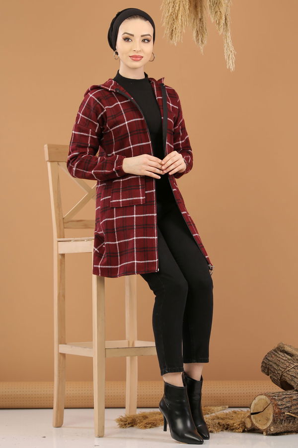8416 FERMUARLI HIRKA Bordo - 8416