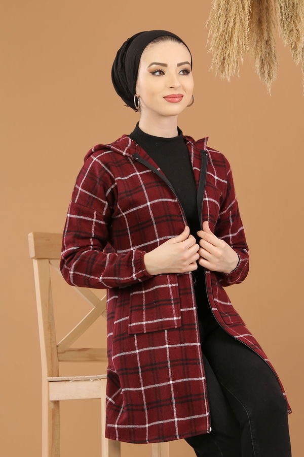 8416 FERMUARLI HIRKA Bordo - 8416
