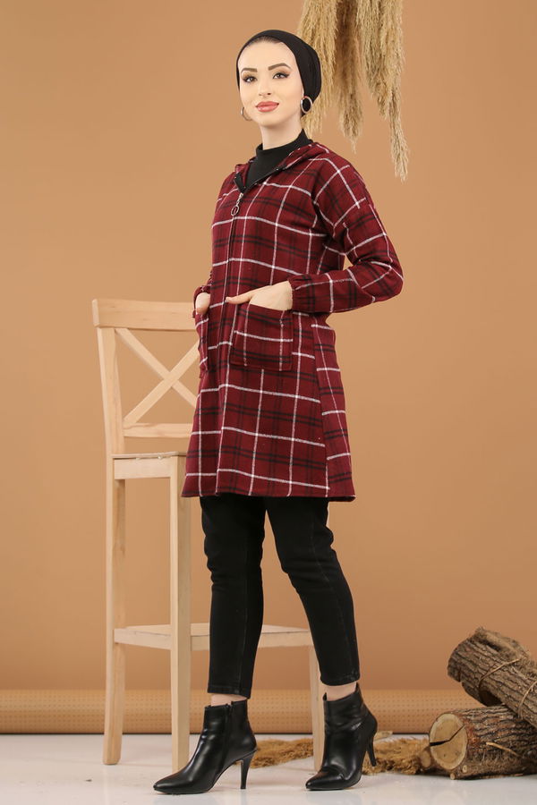 8416 FERMUARLI HIRKA Bordo - 8416