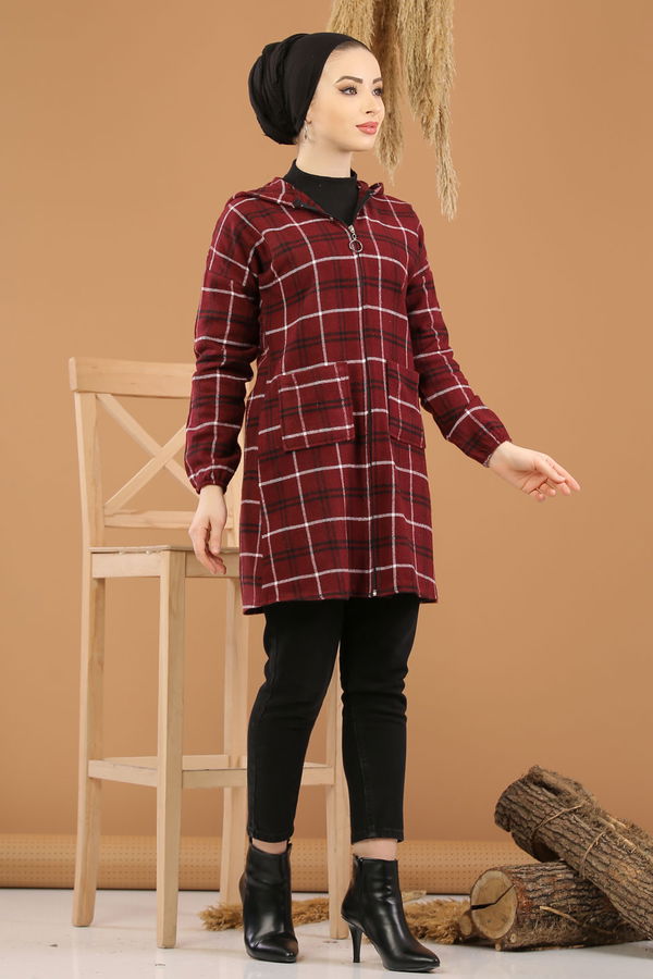 8416 FERMUARLI HIRKA Bordo - 8416