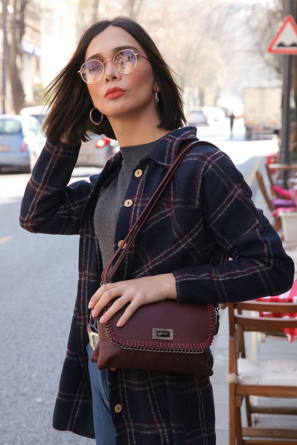 Kadın Bordo 8406 GÜNLUK ÇANTA - 8406 BORDO