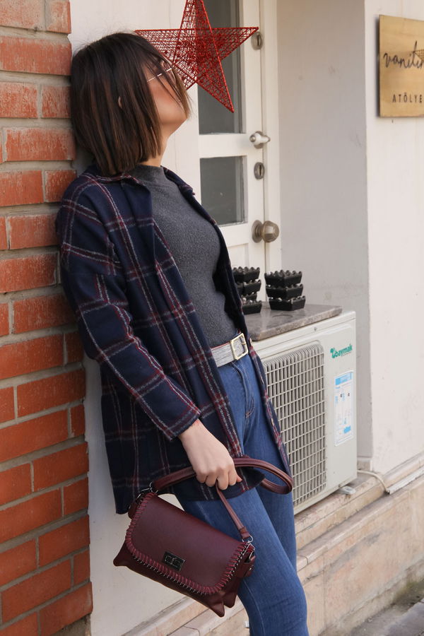 Kadın Bordo 8406 GÜNLUK ÇANTA - 8406 BORDO