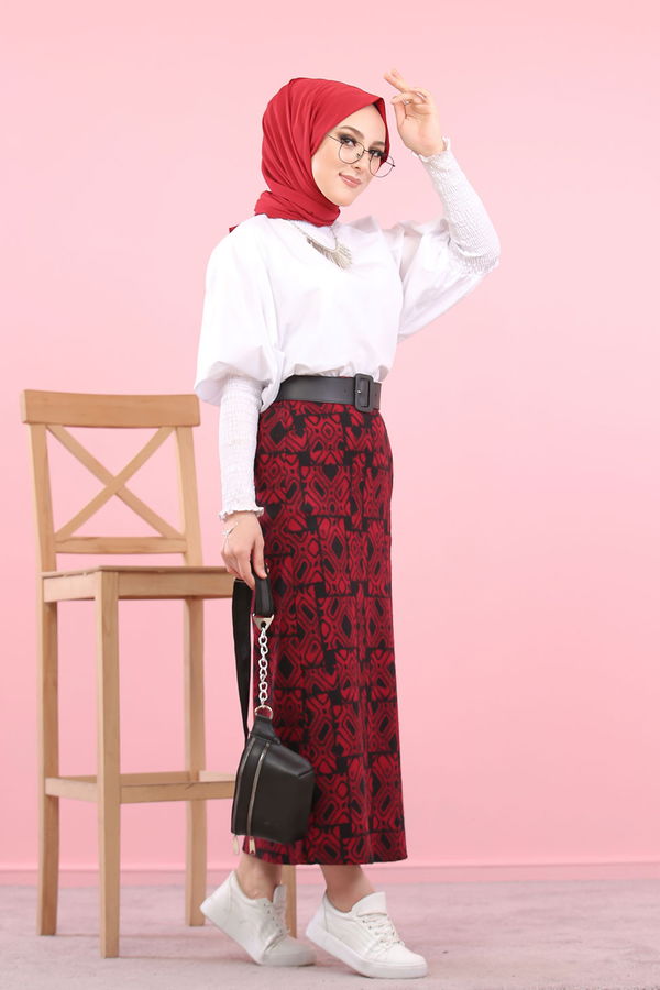 8422 Etek Bordo - 8422