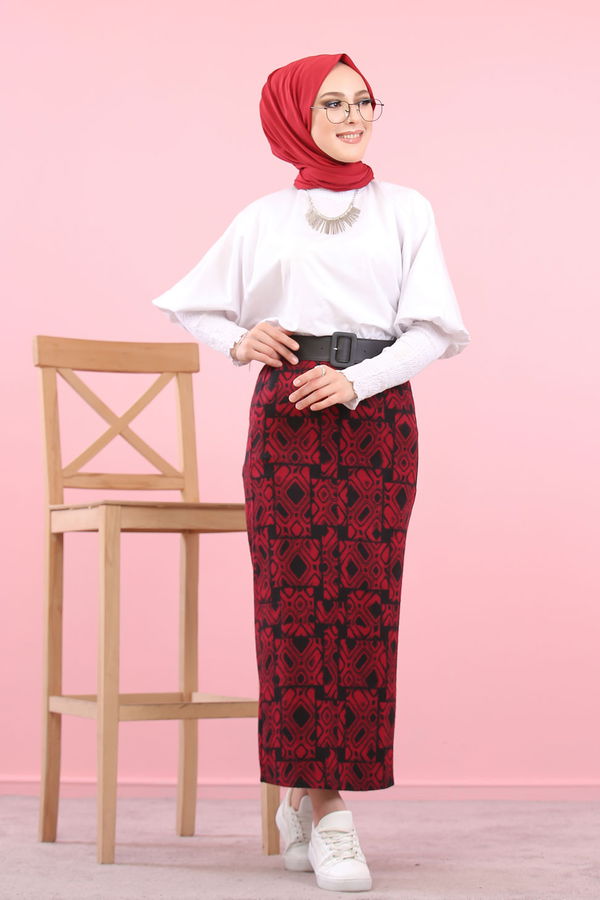 8422 Etek Bordo - 8422