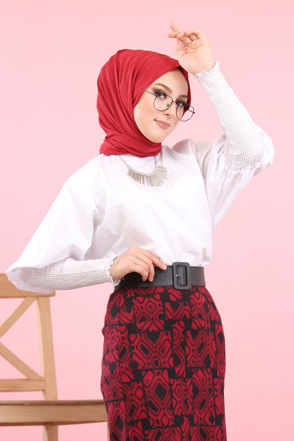 8422 Etek Bordo - 8422