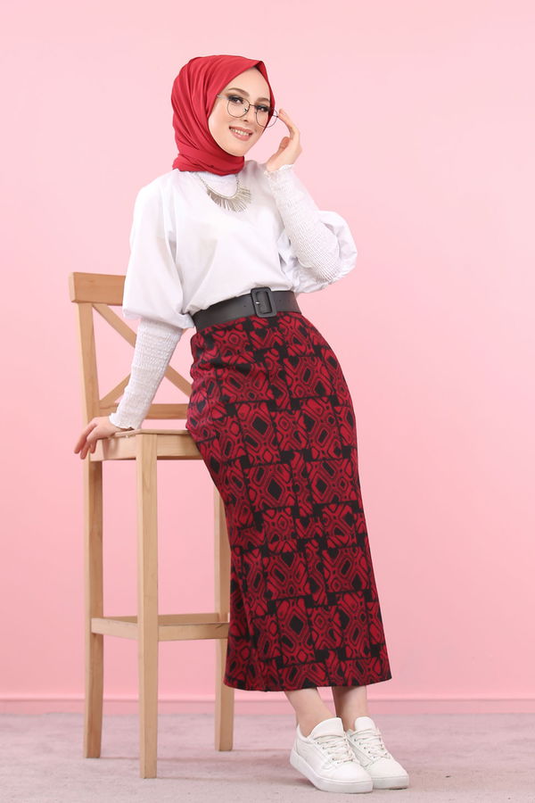 8422 Etek Bordo - 8422