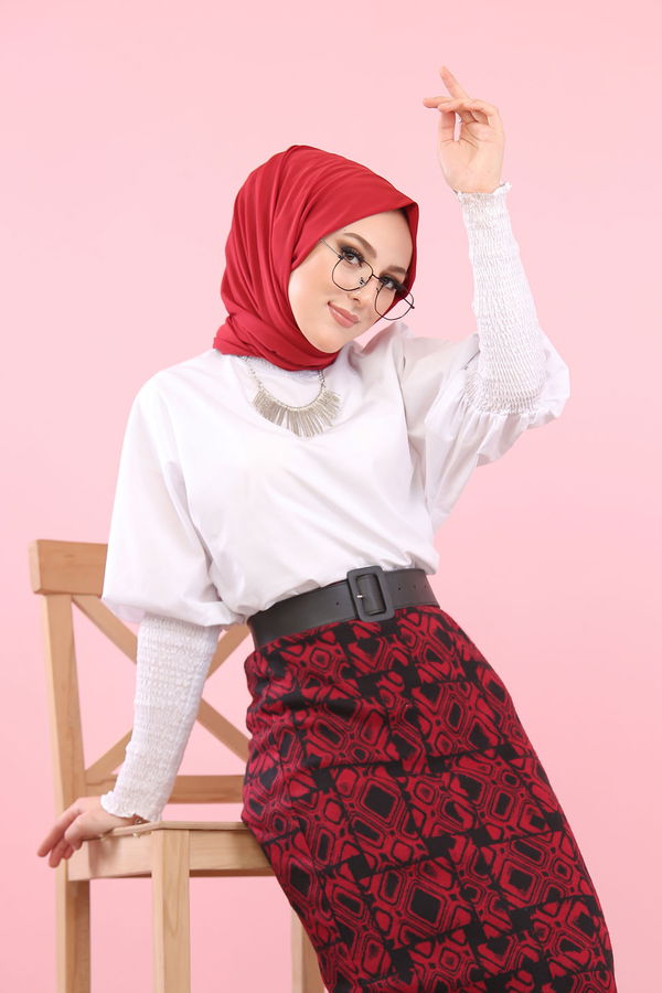 8422 Etek Bordo - 8422