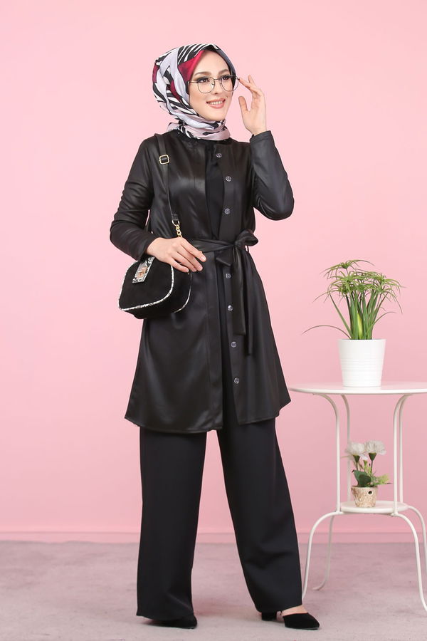 1364 TUNİK Siyah - 1364