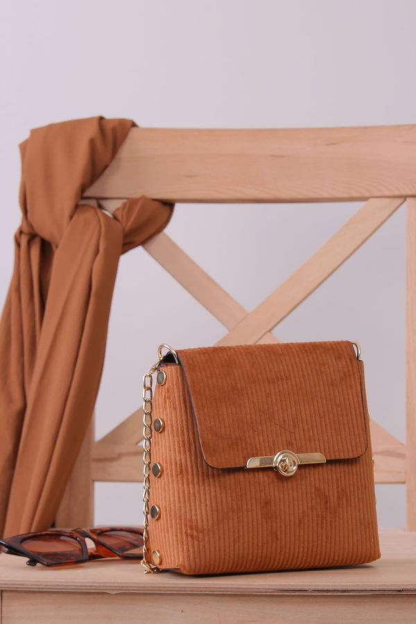 Kadın Taba Günlük Çanta   - 8241 TABA
