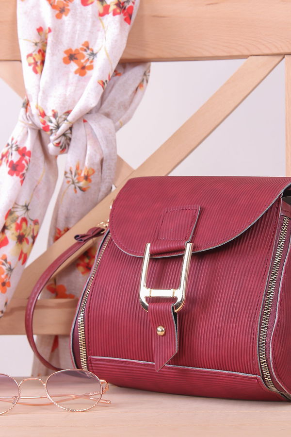 Kadın Bordo Günlük Çanta  - 8155 BORDO