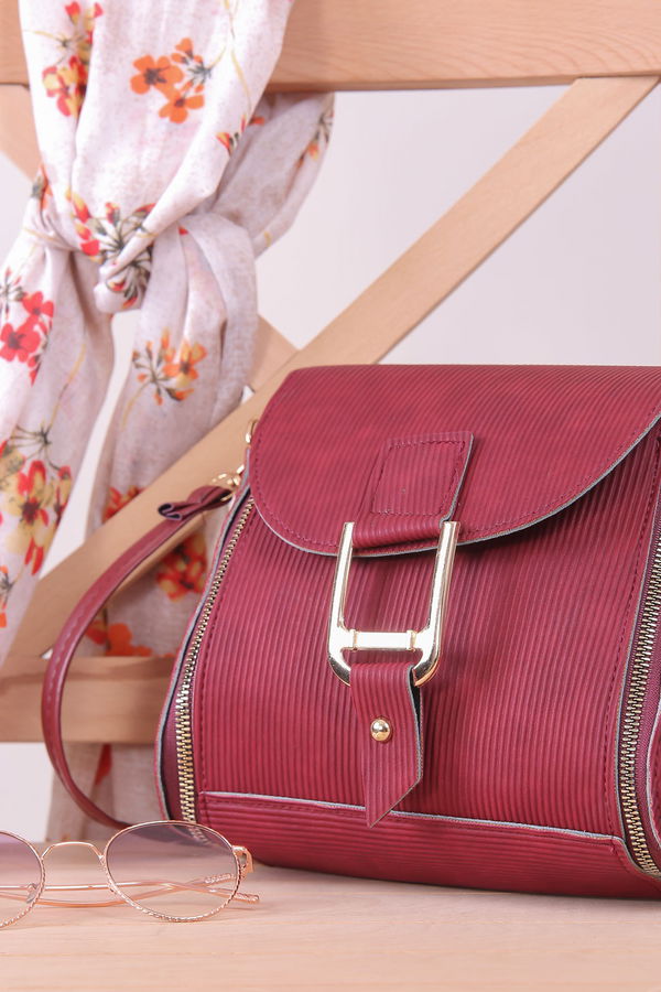Kadın Bordo Günlük Çanta  - 8155 BORDO