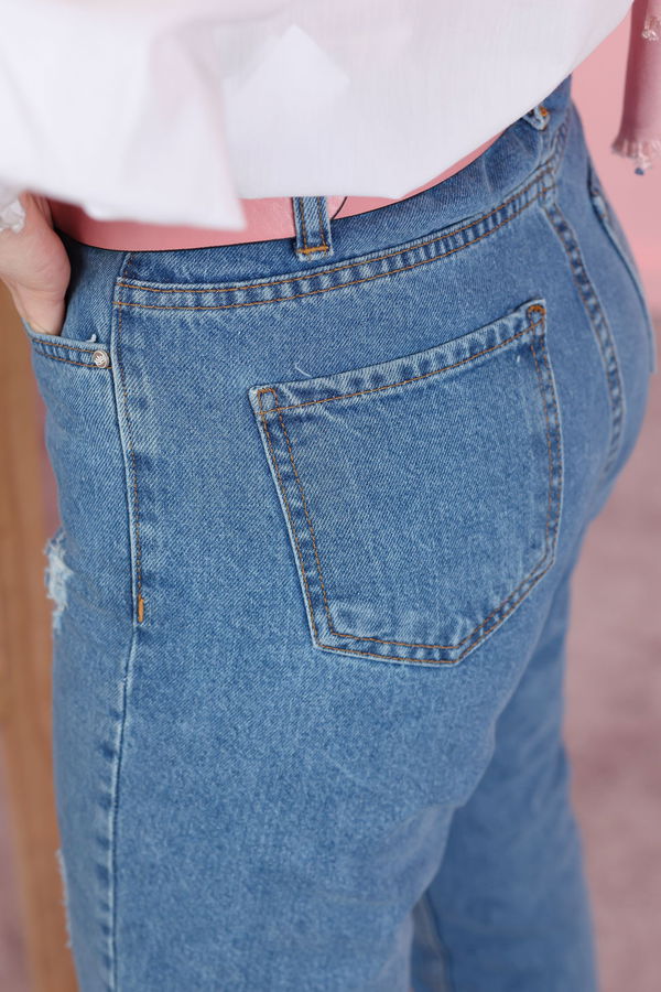 KOT PANTOLON Mavi - 8443