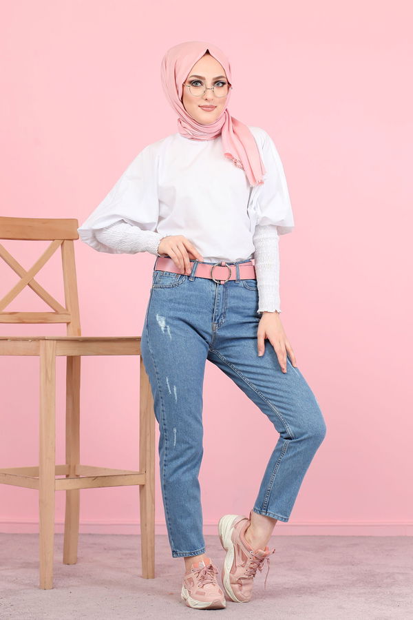 KOT PANTOLON Mavi - 8443