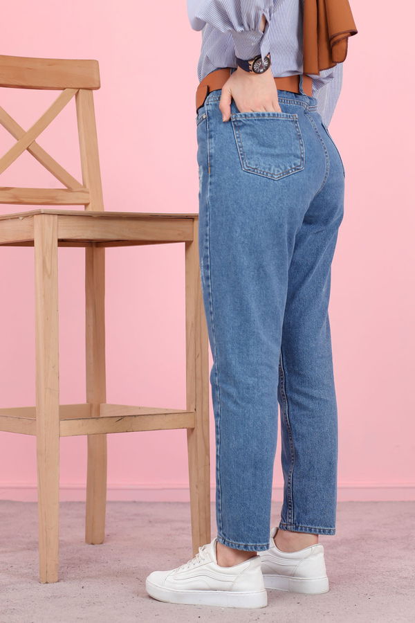 KOT PANTOLON Mavi - 8443