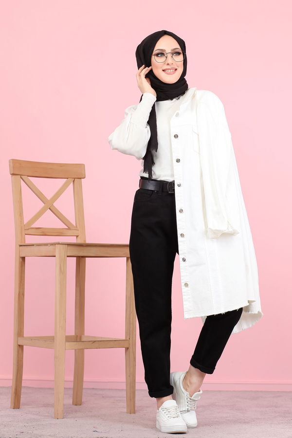 8447 KOT PANTOLON Siyah - 8447