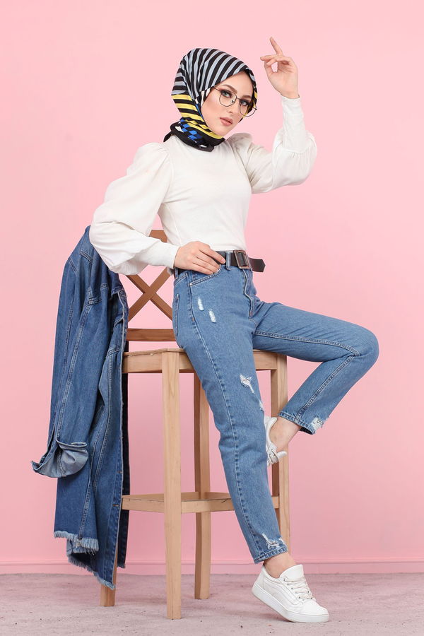 8444 KOT PANTOLON Lacivert - 8444