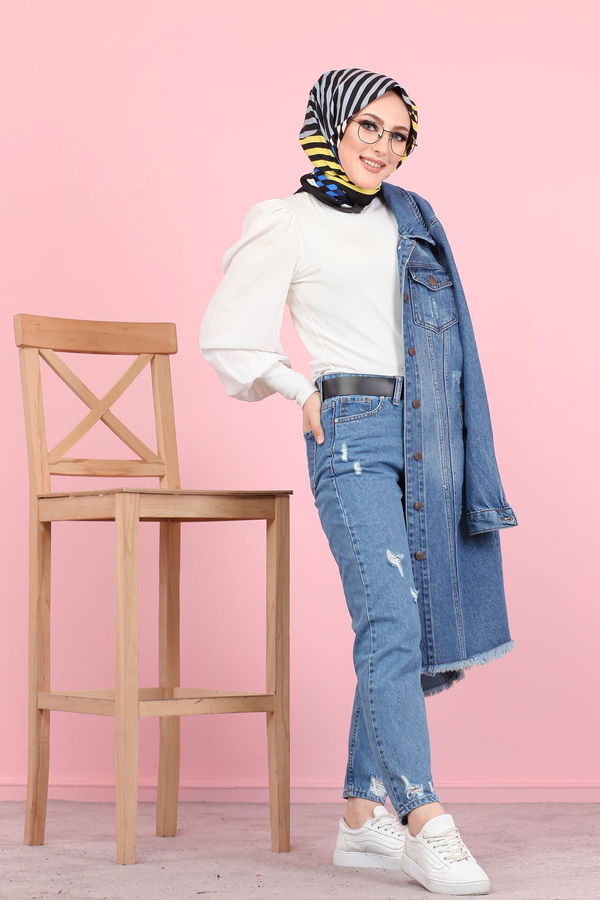 8444 KOT PANTOLON Lacivert - 8444