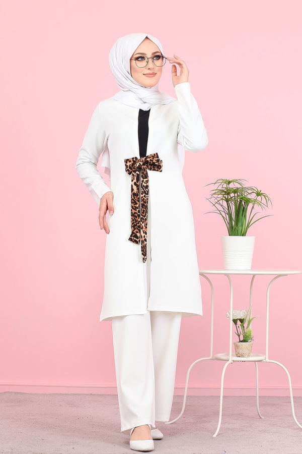 3071 TUNİK Beyaz - 3071
