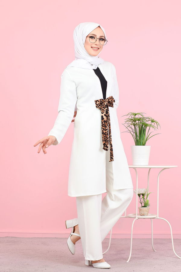 3071 TUNİK Beyaz - 3071
