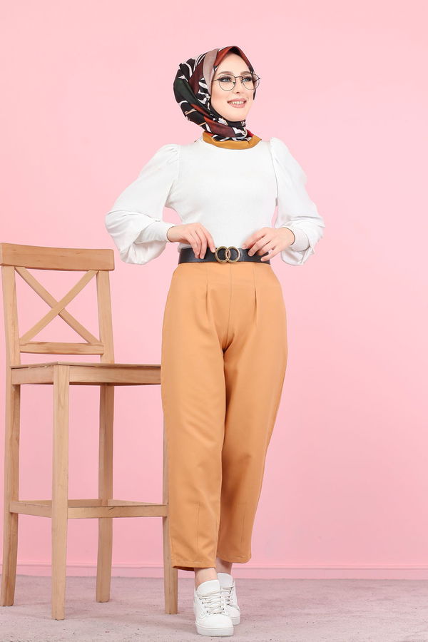 PANTOLON Sarı - 8441 Sarı