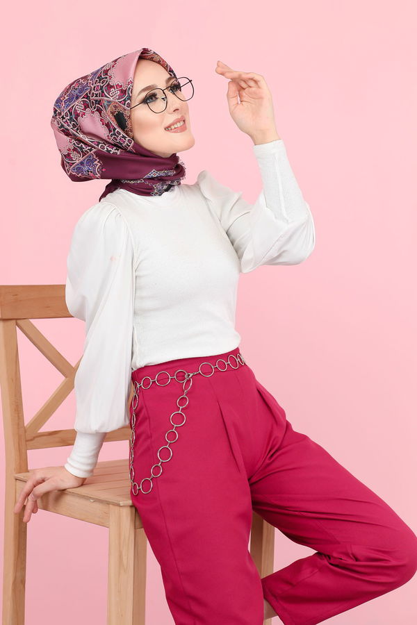 PANTOLON Fuşya - 8441 FUŞYA