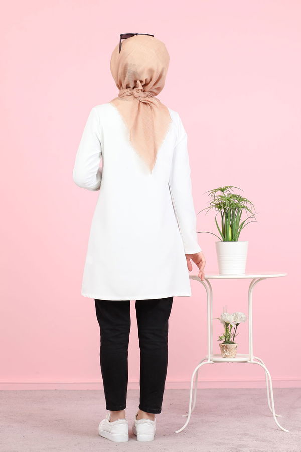 3070 TUNİK Beyaz - 3070