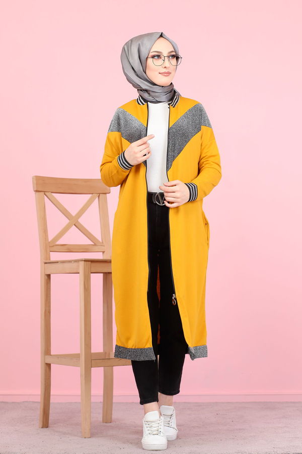 Spor Kap Siyah Sarı - 8310