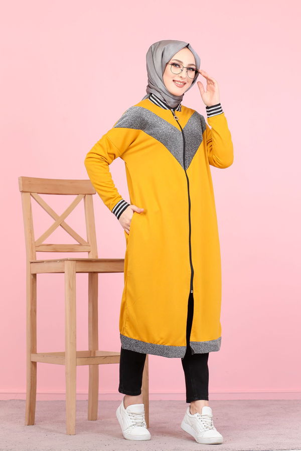 Spor Kap Siyah Sarı - 8310