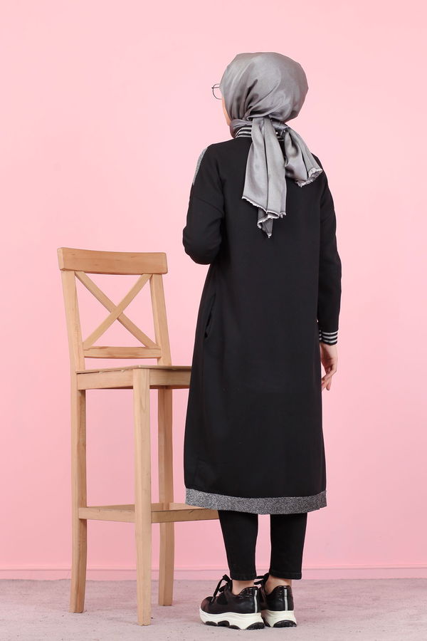 Spor Kap Siyah Siyah - 8310