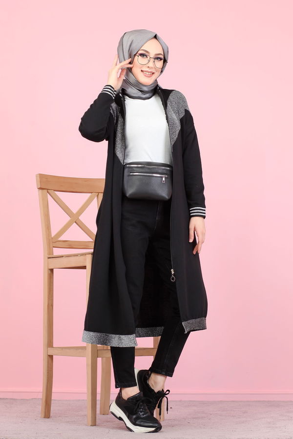 Spor Kap Siyah Siyah - 8310