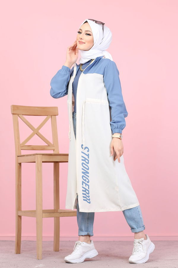 FERMUARLI TRENC Mavi - 3069 MAVİ