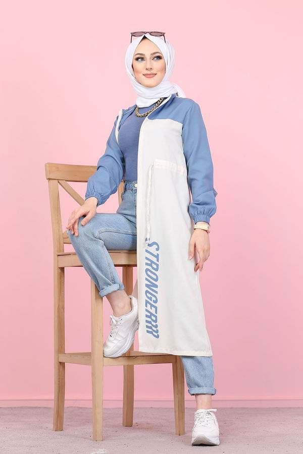 FERMUARLI TRENC Mavi - 3069 MAVİ