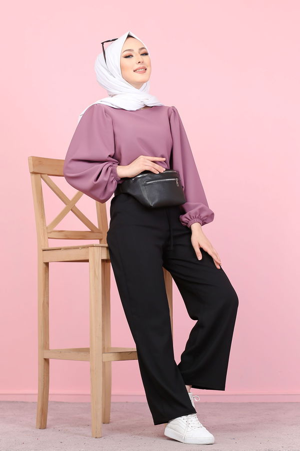 3096 PANTOLON Siyah - 3096