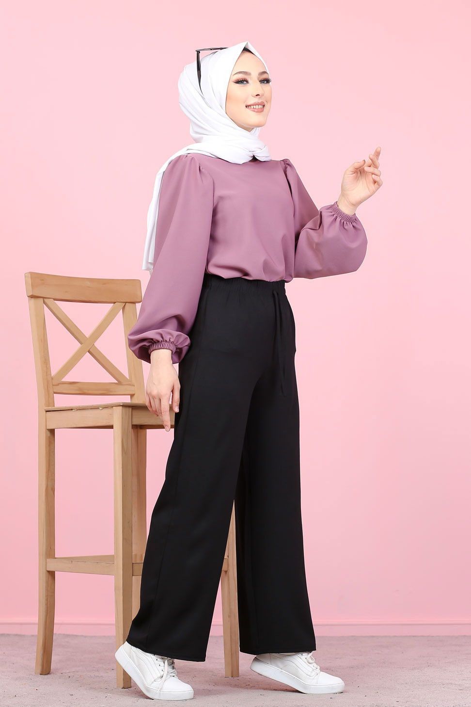 3096 PANTOLON Siyah - 3096