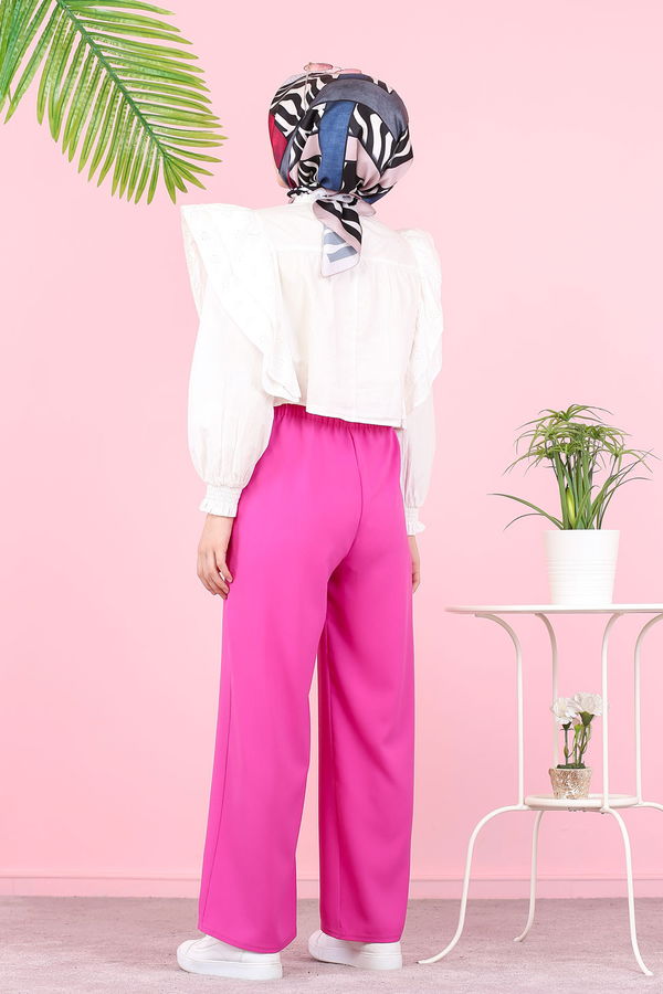 3096 PANTOLON Fuşya - 3096 FUŞYA