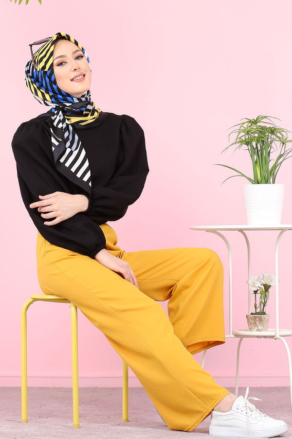 3096 PANTOLON Sarı - 3096 Sarı