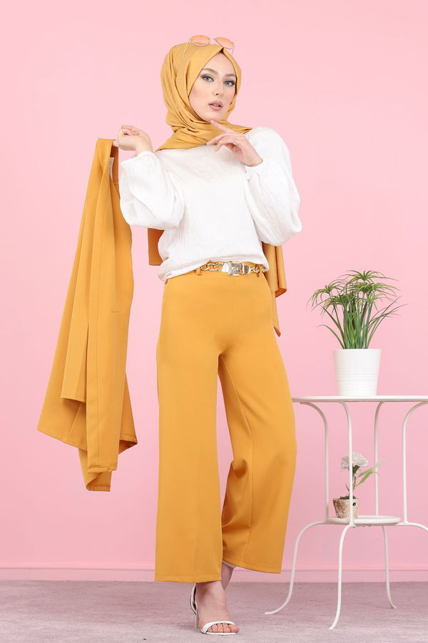 3101 PANTOLON Sarı - 3101