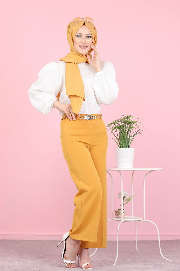 3101 PANTOLON Sarı - 3101