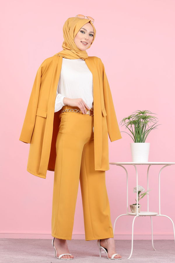 3101 PANTOLON Sarı - 3101