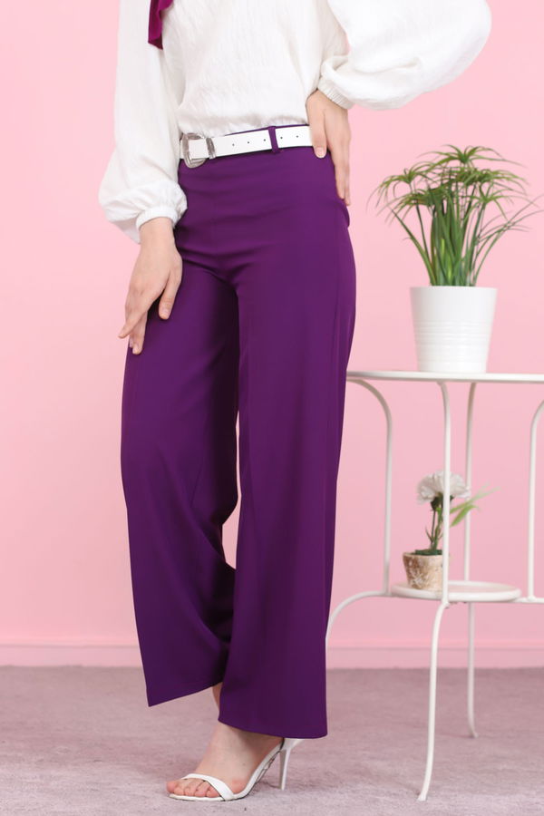 3101 PANTOLON Mor - 3101 MOR