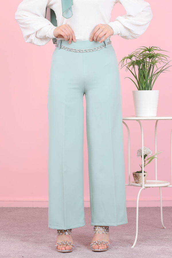 3101 PANTOLON Yeşil - 3101 YEŞİL