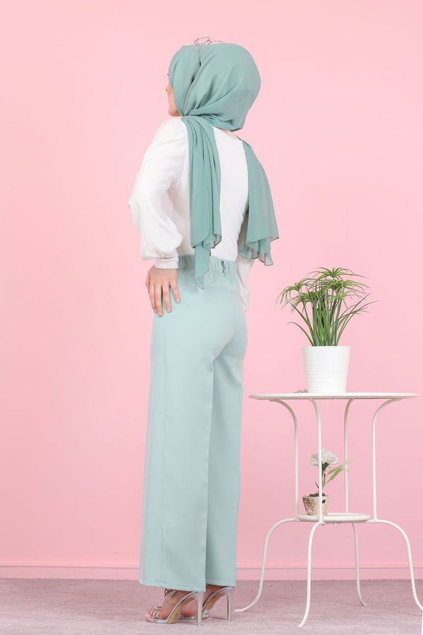 3101 PANTOLON Yeşil - 3101 YEŞİL