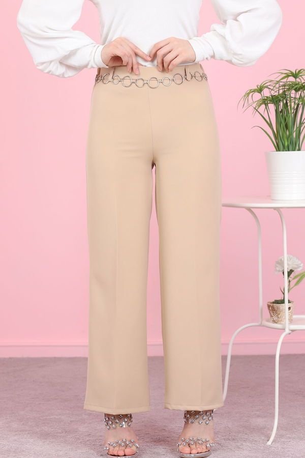 3101 PANTOLON Bej - 3101